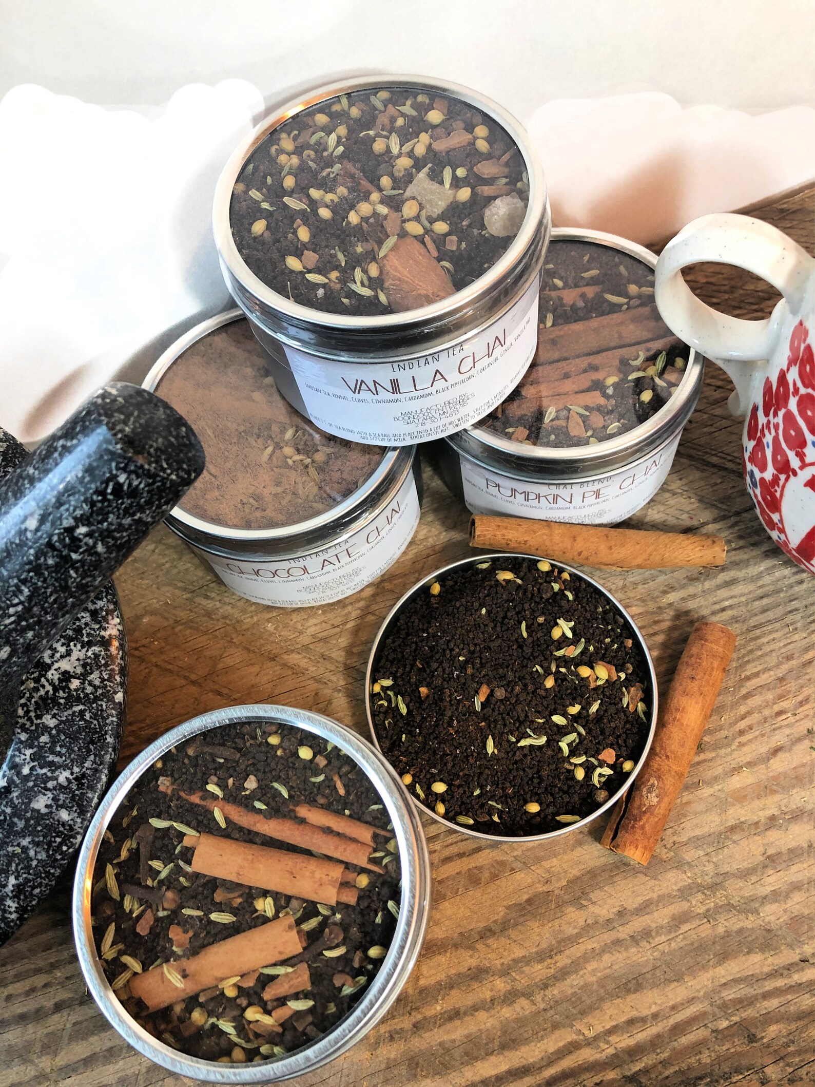 Holiday Chai Tea Gift Box SHIPPING INCLUDED Original Etsy