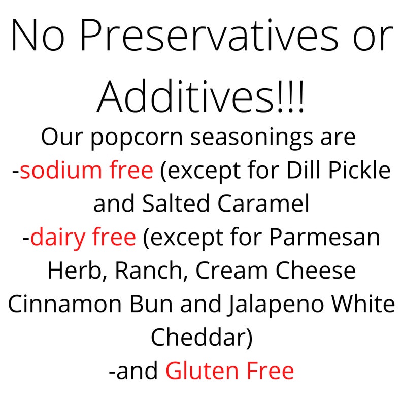 Gourmet Popcorn Seasoning Blend  Flavored Popcorn Mix  Party image 5