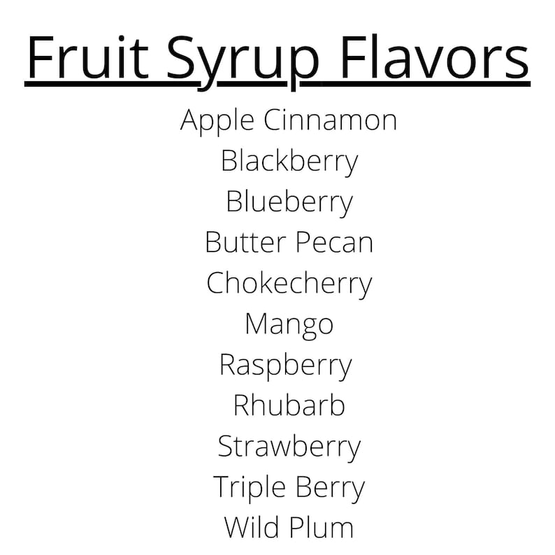 Apple Cinnamon Syrup and Cinnamon Apple Butter Breakfast Etsy