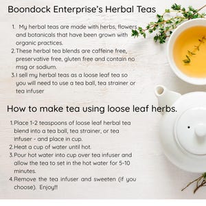 Quiet Time Herbal Tea • Organic Caffeine‑Free Loose Leaf Blend • Peppermint Hibiscus Lemongrass Relaxing Tea image 3