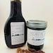 Butter Pecan Syrup and Pecan Pie Jam  - Pancake Breakfast Syrup 