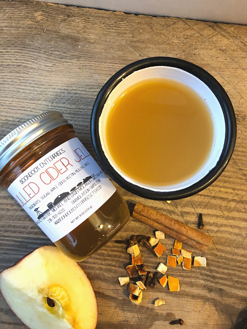Mulled Cider Jelly Unique Artisan Jelly in 8 Oz Jar Etsy