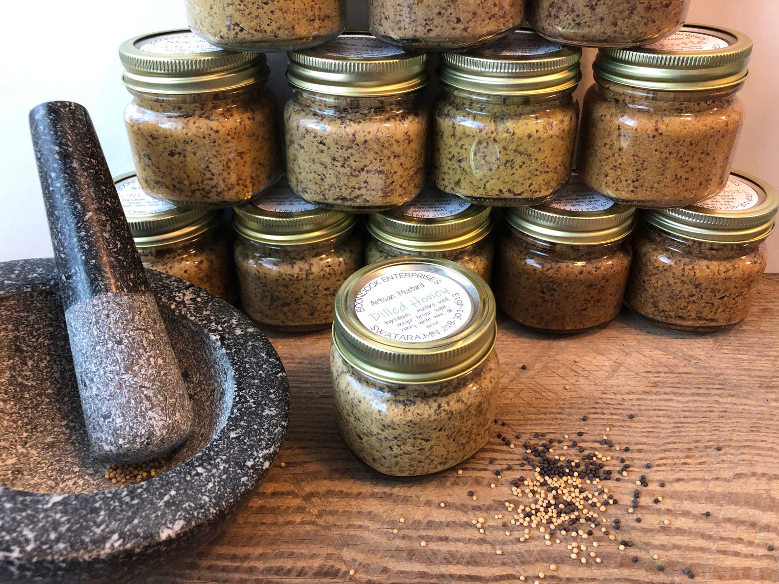 Mustard of the Month Mustard Subscription for 36 or 12 Etsy