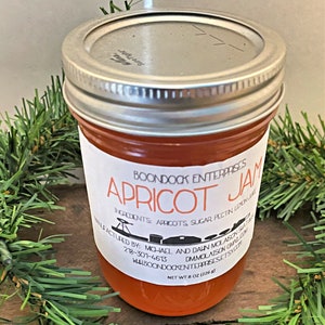 Apricot Jam Homemade Apricot Preserves Pure All Natural Jams From our Farm to Your Table image 5