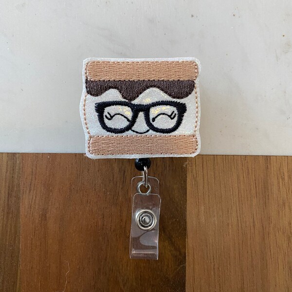 S’mores Retractable Badge Reel