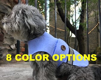 Dog cooling coat high vis dog wear night safety reflective dog coat active dog wear hiking gear for dog glow in dark dog wet wring wear dog