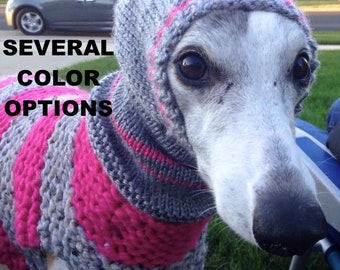 knitted greyhound coats