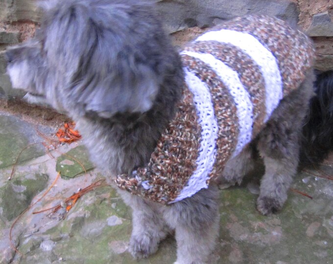 Dog Sweaterharness Hole Dog Sweater/french Bulldog Etsy