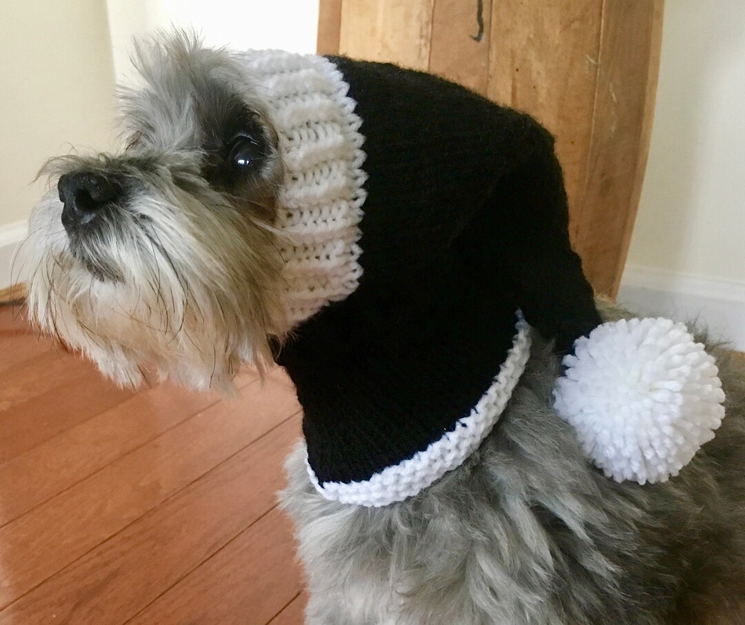 Black Santa Dog Hat,custom Order,greyhound Hat,whippet Hat,italian