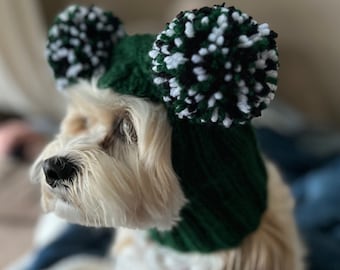 Philadelphia Eagles NFL colors Dog Hat,CUSTOM ORDER,Greyhound Hat,Whippet Hat,maltese Hat,Sighthound Hat Chihuahua Hat,Yorkie Hat Saluki Hat