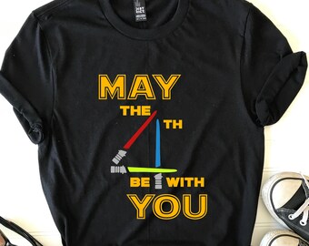 may the 4th be with you t shirt