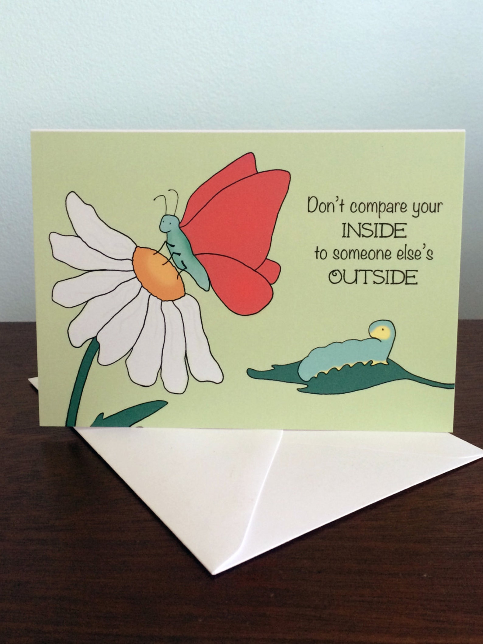 Greeting Card Motivational Quote Inspirational Quotes  Etsy
