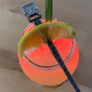 Logo Tiki Cocktail Stirrer image 1