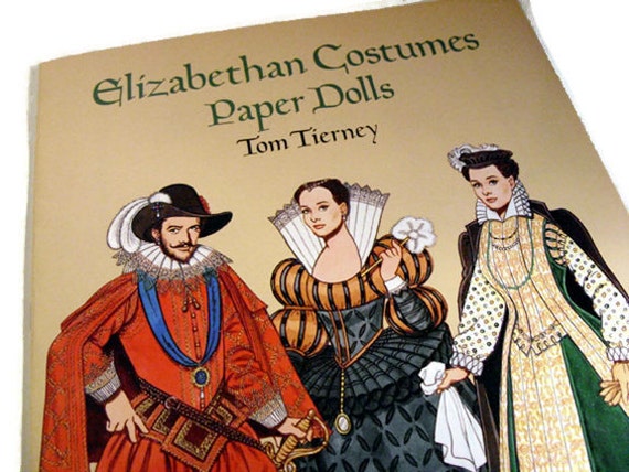 renaissance paper dolls