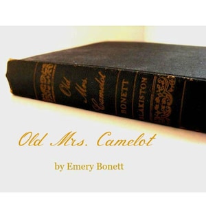 Vieille Mme Camelot - Emery Bonett, High Pavement, polar britannique, livre noir, auteurs britanniques, accessoire photo
