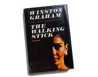 The Walking Stick - Winston Graham, polio, mystery thriller novel, crime novel, first edition, gift under 25