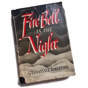 Fire Bell In the Night - Constance Robertson, Underground Railroad, Civil War, historical fiction, love story, gift under 10, first edition