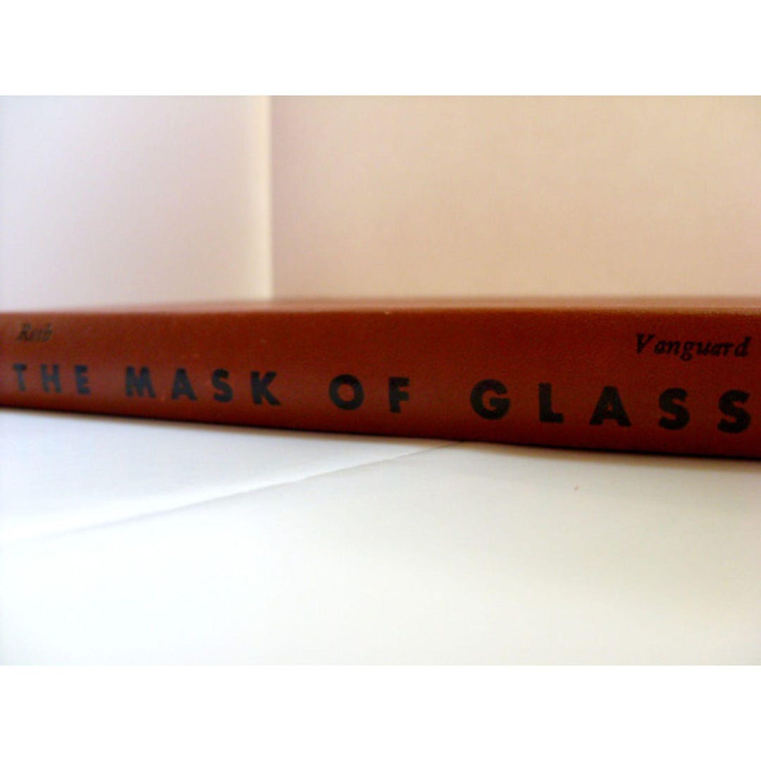 Holly Roth Author The Mask of Glass - Holly Roth, 1954 Vanguard Press, Crime, Military ...
