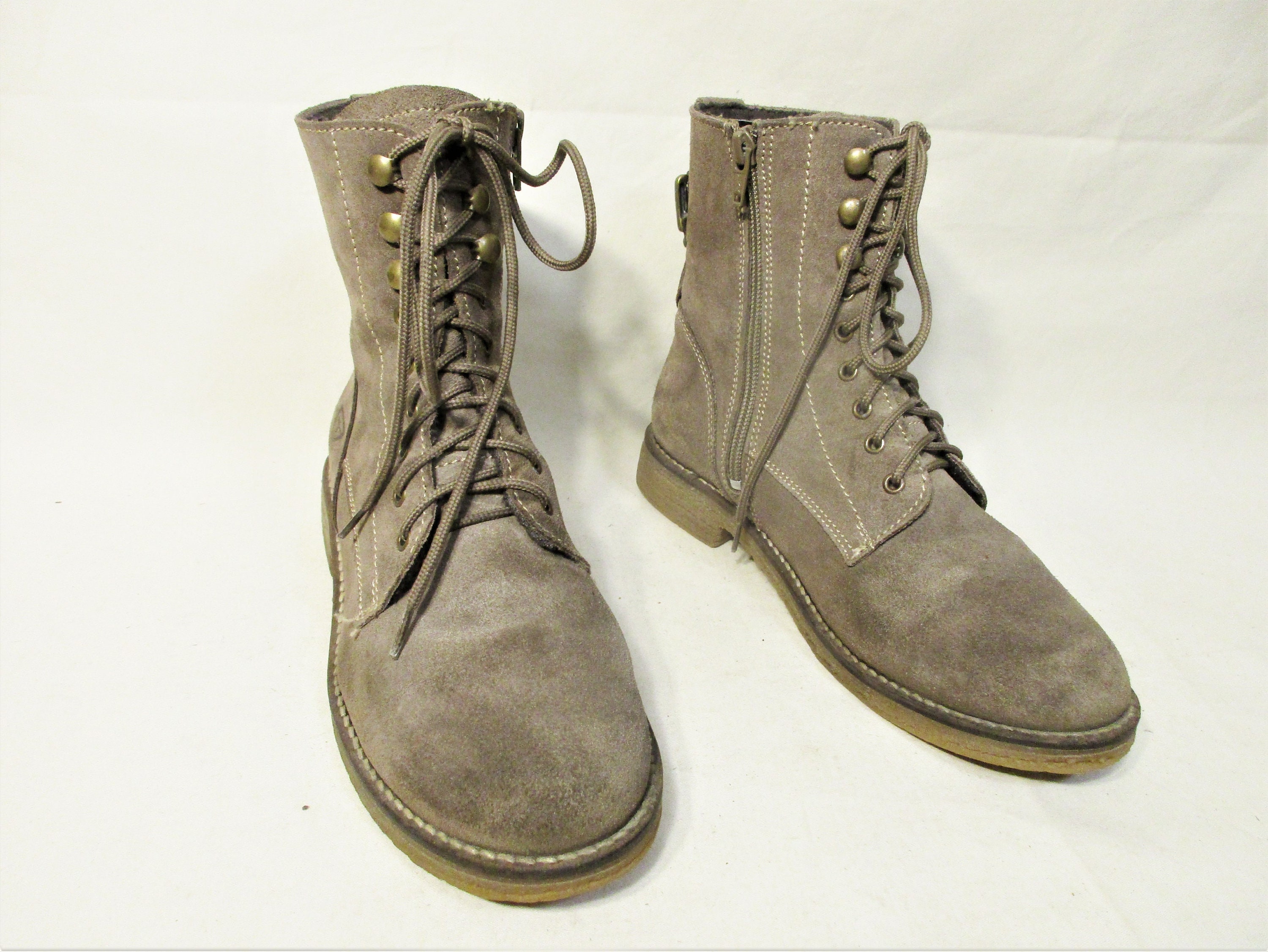 Taupe Boots - Etsy