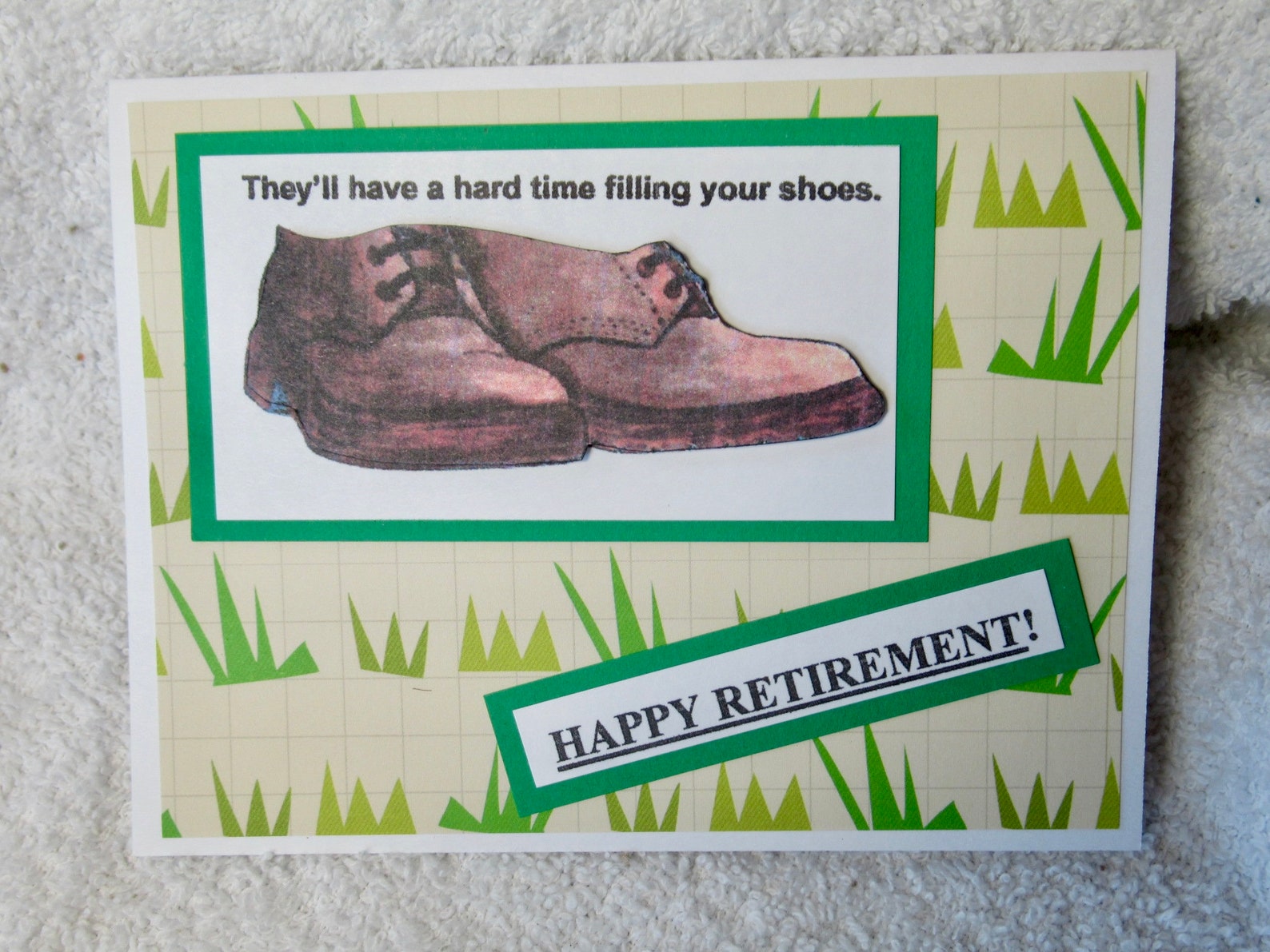 Retirement Card for Him Says they'll Have a Hard - Etsy