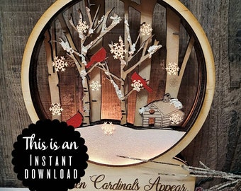 Snow Globe Svg Etsy