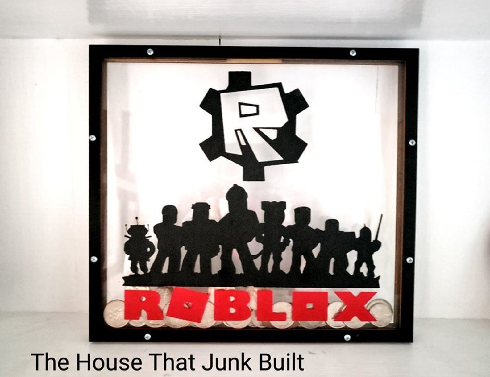 Roblox Bank Custom Piggy Bank Etsy