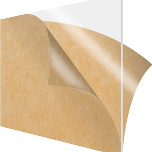 Cast Acrylic Sheets - 1/8&quot; Thick 19.2 inch x 12 inch - 25 count. Glowforge - Laser Ready