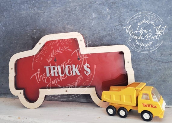Truck Pickup Bank Custom Wood Piggy Bank