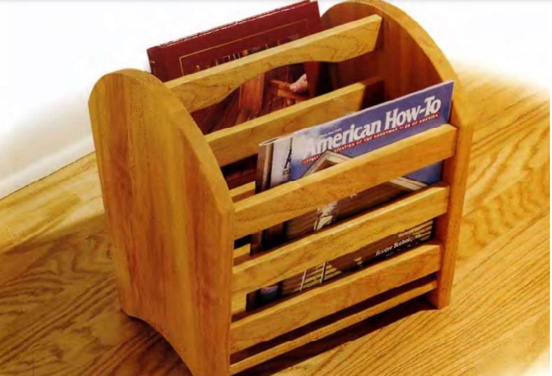 Do It Yourself, Magazine Rack Woodworking Plans, Woodworking Projects