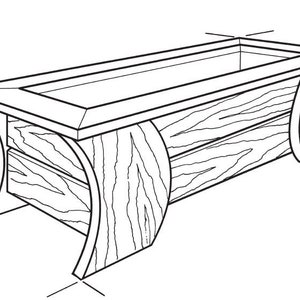 Elegant Raised Garden Bed Woodworking Plans: DIY Planter Box (PDF Download)