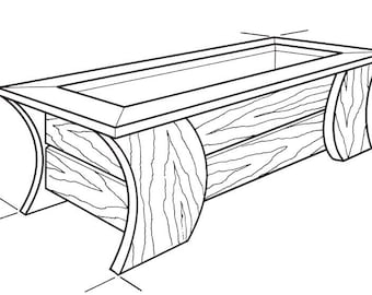 Elegant Raised Garden Bed Woodworking Plans: DIY Planter Box (PDF Download)