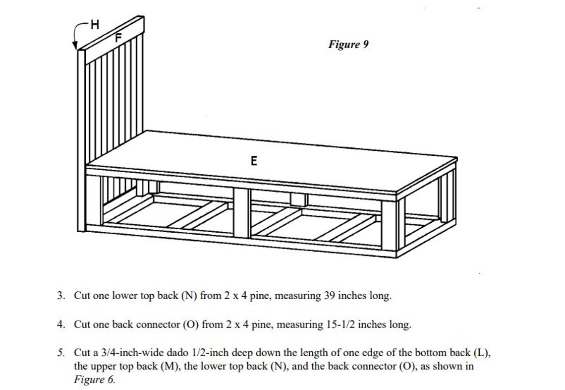 Do It Yourself Day Bed With Storage Woodworking Plans Etsy