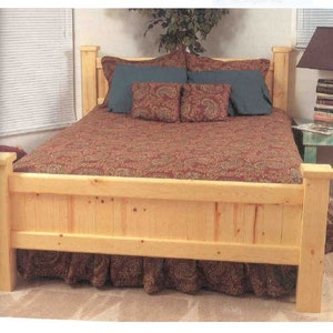 DIY Headboard & Footboard Woodworking Plans: King, Queen, Twin (PDF Digital Download)