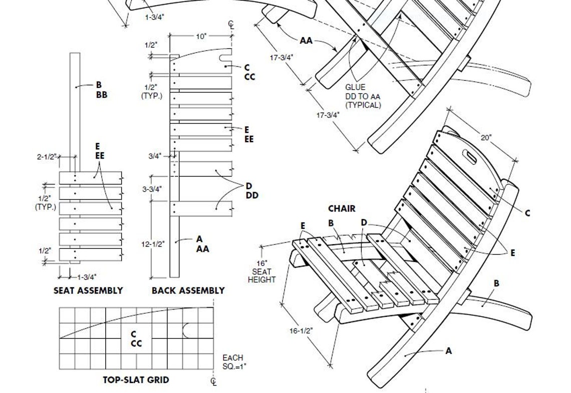 Do It Yourself Plans, Patio Chair & Loveseat Plan, Woodworking Plans