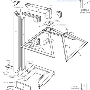 Prairie-Style Table Lamp Woodworking Plans: Advanced DIY Project (PDF Download)