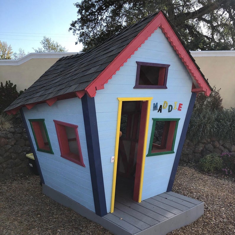 Do It Yourself Tiny House Plans Playhouse Plans Diy Plans Etsy Do It Yourself Tiny House Plans Playhouse Plans Diy Plans Etsy