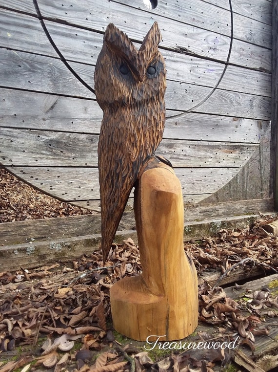 Buy Owl Wood Carving Chainsaw Carvings Chainsaw Carved Owl