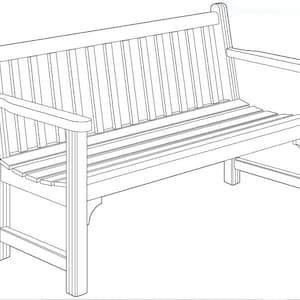 Cedar Garden Bench Plans: DIY Outdoor Furniture (PDF Download)