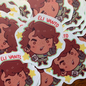 Eli Vanto マットステッカー！