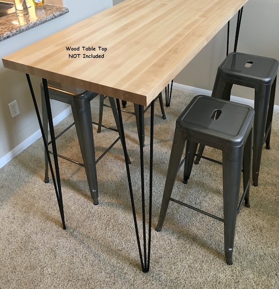 Hairpin bar table legs deals