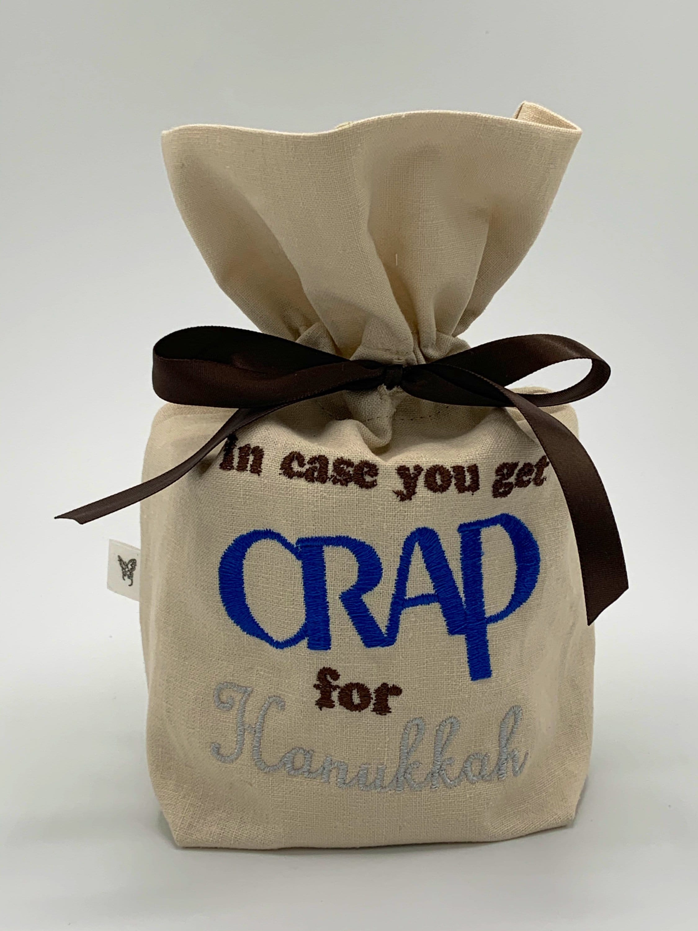 Embroidered Toilet Paper Gift Bag Birthday Christmas Etsy Canada