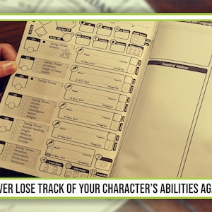 FIGHTER CHARACTER SHEET for Dnd 5e | Form Fillable Pdf | Dungeons and ...