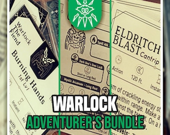 WARLOCK ADVENTURER'S BUNDEL voor DnD 5e