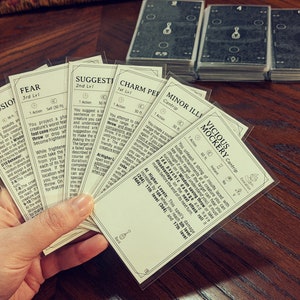 BARD Spell Cards for Dnd 5e | Form Fillable Pdfs Included | Dungeons ...