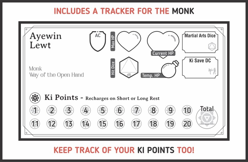 SPELL SLOT TRACKERS for All Classes for Dnd 5e Form Fillable - Etsy
