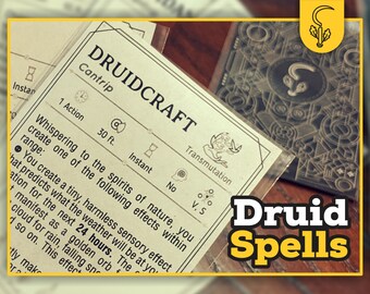 BARD Spell Cards for Dnd 5e Form Fillable Pdfs Included | Etsy