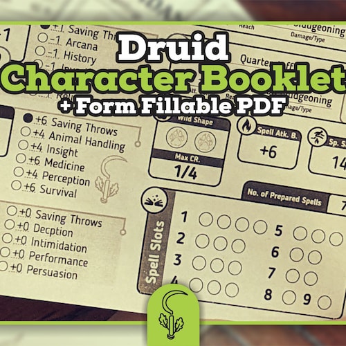 Druid Form Fillable Wild Shape Cards Template Printable Forms Free Online Druid Form Fillable Wild Shape Cards Template Printable Forms Free Online