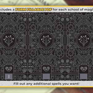 ELDRITCH KNIGHT Spell Cards for Dnd 5e | Form Fillable Pdfs Included ...