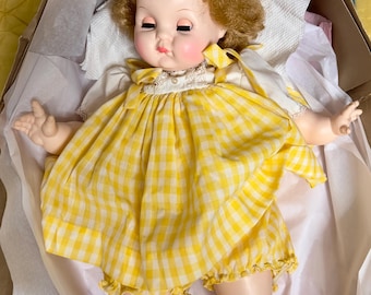 Vintage Madame Alexander Puddin Doll with Original Box
