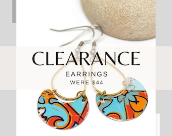Boho Earrings, Bohemian Earrings, Various Earrings (Forty Four Dollars) - Clearance